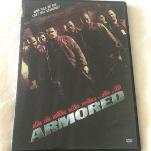 🍿 4/$20 Armored DVD Matt Dillon Laurence Fishburne Action Thriller Movie